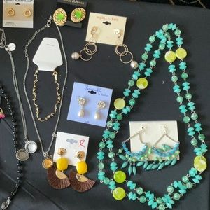 Silverfox Jewelry, 30 Assorted Necklaces, Earrings, Brooches,Bracelets , $30